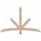 Ekena Millwork Alberta Smooth Timber Gable Bracket, Douglas Fir, 60"W x 38"H x 3 1/2"D x 3 1/2"F, 15/12 Pitch GBW060X38X0404ALB00SDF - alternate 1